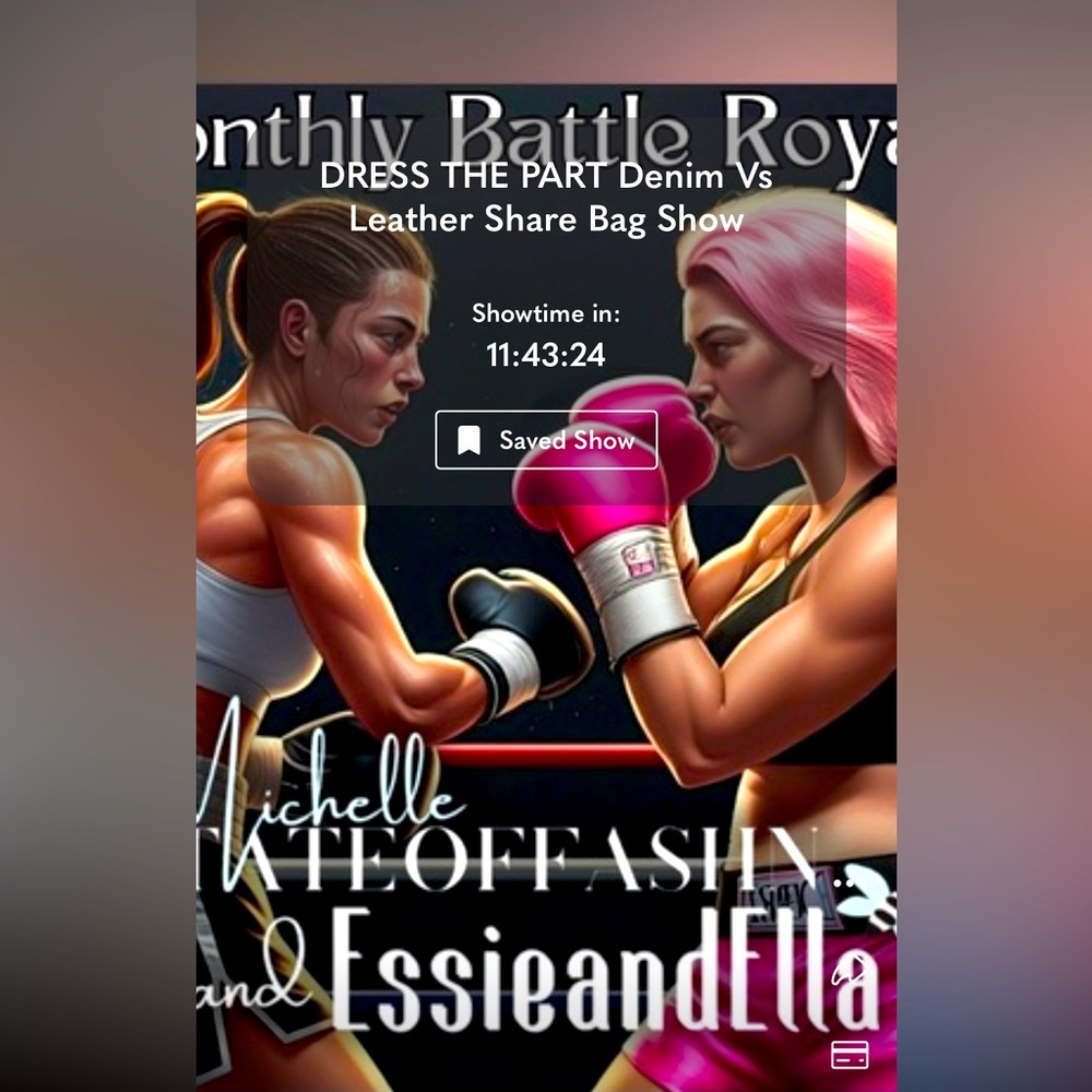 Denim vs leather share show sign